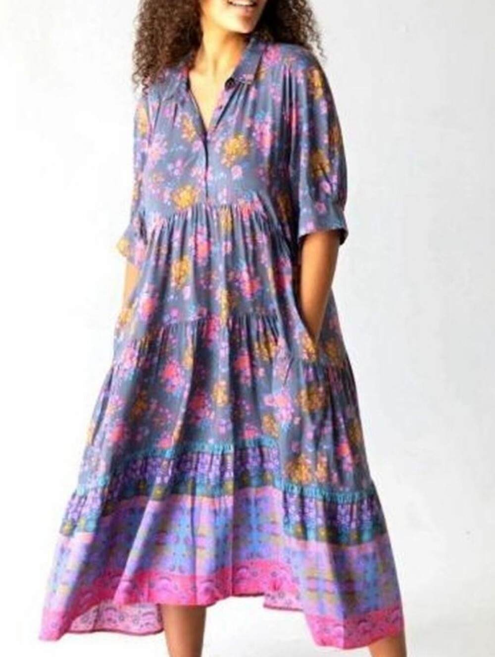 Natural Life Rebecca Midi Dress